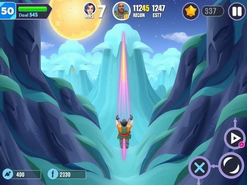 Colorful Chase Gameplay Screenshot